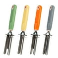 thumbnail image 4 of Adjustable Stainless Fruit & Vegetable Corer Tool, Multi-Size Bell-Pepper Cutter & Seed Remover, Ergonomic Grip Kitchen Gadget for Apple Pear Zucchini, Quick-Prep Stuffing & Garnish Maker, 1 Corer, 4 of 8