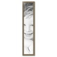 thumbnail image 2 of ArtToFrames 10" x 52" Aged White Gold Picture Frame, 10x52 inch Silver Wood Poster Frame (WOM-2036),  Pack, 2 of 7