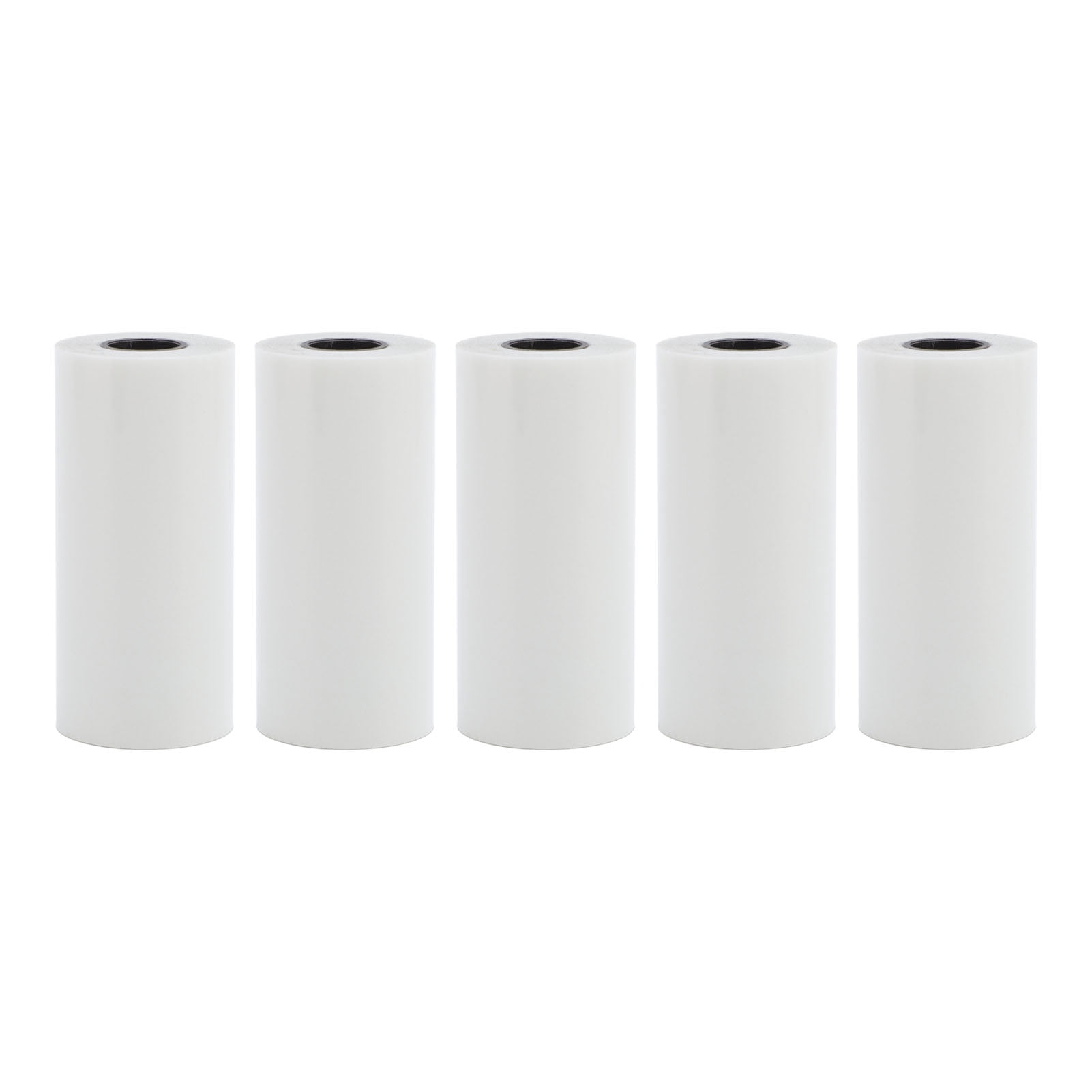 Thermal Paper, 5 Roll Strong Adhesive Multifunctional Thermal Printing Paper  for Diary Make Lists Take Notes