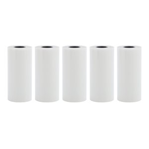 Thermal Paper, 5 Roll Strong Adhesive Multifunctional Thermal Printing Paper  for Diary Make Lists Take Notes