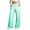 Mint Green, variant on WXLWZYWL Wide Leg Pants for Women Drawstring Baggy Casual Sweatpants Loose Fit Elasitc Waist Lounge Trousers Irish Pants 2024 Trendy