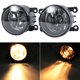thumbnail image 3 of Luces antiniebla LED con interruptor de dos colores, blanco y amarillo, para Renault Megane 2 3 Duster Sandero Fluence Koleos Kangoo Thalia Laguna Twingo, 3 of 5
