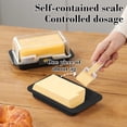 thumbnail image 4 of quanjun Butter Dish with Lid for Countertop,Easy Scoop,Butter Container with Splitter,Cheese Dish with Lid Butter Dish Organizer for Easy Cutting and Freshness, 4 of 6