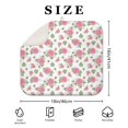 thumbnail image 4 of Pioneer Flower Floral Print Pattern Kitchen Dish Drying Mat 1 Pack, Ultra Absorbent Microfiber Drainer Mat, 16"x18", 4 of 6