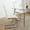 White, variant on Faux Leather Dining Chairs, Industrial Dining Chair with Silver Metal Legs, Leisure Upholstered Dining Chairs, Accent Desk Chair for Kitchen, Living, Bedroom, Dining Room(White,Set of 2)