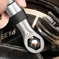 thumbnail image 4 of Detachable Adjustable Wrench | Double Head Chrome Vanadium Steel Wrench - Multi-function Portable Spanner With Telescopic Pole Design (1pc, Silv -T, 4 of 5