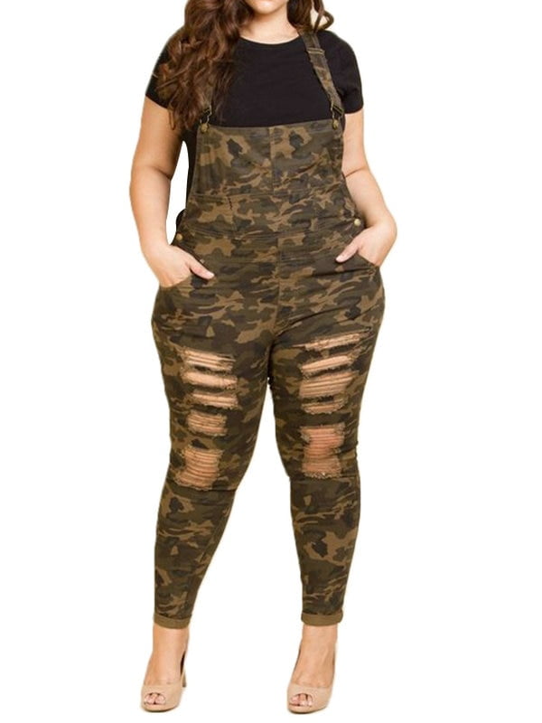 plus size camo pants outfit