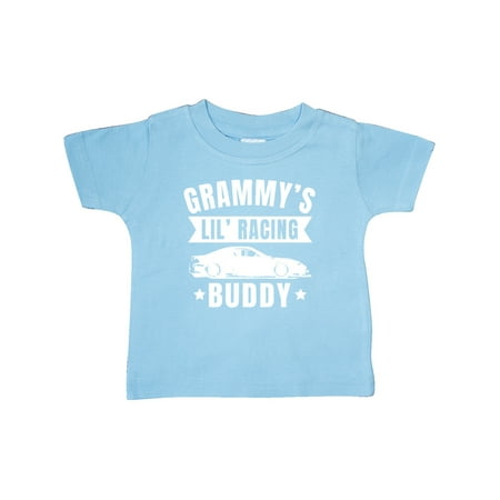 

Inktastic Grammys Lil Racing Buddy Gift Baby Boy or Baby Girl T-Shirt