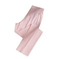 thumbnail image 1 of Leggings elásticos largos informales para mujer con estampado floral y cintura elástica, pantalones deportivos sanitarios para el día a día, poliéster, corte holgado, para todas las estaciones, 1 of 3