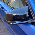thumbnail image 3 of Bright Carbon Look-For BMW 3 series F30 F31 F34 F35 316i 318i 320i 328i 330i 335i 340i 316d 318 320 Rear View Side Mirror Cover Carbon Fiber M Look, 3 of 7