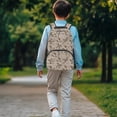 thumbnail image 3 of Bulopur Camo Duck Kids Backpack Girls Boys,Green Camo Bow Print Lightweight Waterproof School Book Bag for Kids 6-12, 3 of 8
