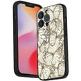 thumbnail image 1 of Compatible with iPhone 14 Pro Max Phone Case, Butterfly jpg Case Men Women, Flexible Silicone Shockproof Case for iPhone 14 Pro Max, 1 of 1