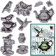 thumbnail image 1 of Sello de goma con forma de taza de pájaro, 18 x 22 cm, para tetera de pájaro, sellos de EVA, sellos de relieve, sellos de goma, 1 of 9