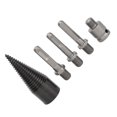 thumbnail image 1 of 5Pcs Firewood Log Splitter Drill Bit, Steel Wood Splitting Logs Bits Wood Splitter Manual Kindling Splitter Portable Log Splitter, 1 of 8