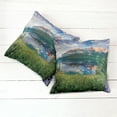 thumbnail image 6 of Ambesonne Mountain Throw Pillow Cover 2 Pack, Sunny Summer Morning, 16", Multicolor, 6 of 7