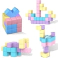 thumbnail image 1 of EIGTHTAIL Magnetic Building Blocks  40-Pcs 0.8inch Magnetic Cubes Kids Blocks Toys Construction Building Blocks Set  Magnet Learning Sensory Magnet Toys for Kids  Toddler Magnetic Toys  T, 1 of 5