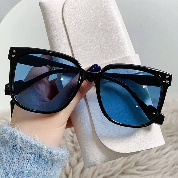 Gafas de sol polarizadas Vintage para hombre y mujer, lentes cuadradas populares, negras, UV400 Fivean unisex