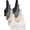 Basics, variant on 4 Pack Ribbed Bralette Crop Top Comfort Lounge Bra