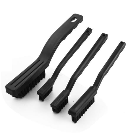 

4 x Black Toothbrush Type Conductive Ground ESD Anti Static Brush Kit