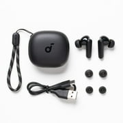 soundcore P25i Bluetooth True Wireless Earbuds, Big Bass, 30H Playtime, IPX5, with Charging Case, Black