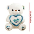 thumbnail image 6 of Dtchengua Teddy Bouquet Doll - Romantic Plush Gift for Her, Valentine's Day, Anniversary & Special Occasions (9Inch,White), 6 of 7