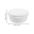 thumbnail image 2 of Portable Removable Leak Proof Double Drain Plastic Soap Holder Container Box Case for Home Bathroom Outdoor Travel (White), 2 of 3