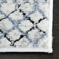 thumbnail image 3 of SAFAVIEH Amelia Manuel Geometric Runner Rug, Gray/Light Blue, 2'2" x 12', 3 of 10