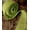 Green, variant on Burlap Fabric 1.5 Inch Natural Burlap Ribbon Roll 10 Yards Frayed Edge Natural Jute