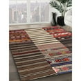 thumbnail image 2 of Ahgly Company Indoor Round Contemporary Brown Southwestern Area Rugs, 8' Round, 2 of 6