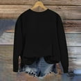 thumbnail image 4 of LIaqionyy Women Oversized Sweatshirts V Neck Comfy Long Sleeve Pullover Tops Fall Winter Outfits Clothes, 4 of 6