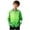 Yellow, variant on Riecok Holiday Shirts for Boys St Patrick's Day Lapel Collared Graphic Print Button up Blouse Long Sleeve Trendy Tops