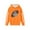 W14-Orange, variant on WERYOUNG Kids Youth Football Sports Hoodie Long Sleeve Athletic Pullover Graphic Print Hooded Sweatshirts For Boys And Girls Casual Wear 3-4 Years