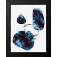 thumbnail image 2 of PI Studio 12x14 Black Modern Framed Museum Art Print Titled - Blue Stone I, 2 of 5