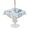 Blue-2, variant on Outdoor Tablecloth with Umbrella Hole for Patio/Picnic/Party/Camping, Coastal Seahorse Waterproof Table Cloth Rectangle Table Cover Washable, Nautical Beach Ocean Shells Starfish (52"x 70")