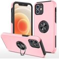 thumbnail image 1 of [PST] iPhone 11 Ring Case, Hybrid Magnetic Kickstand Case Cover with Invisible Ring Stand, 1 of 5