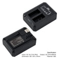thumbnail image 2 of Cargador de batería JJC LP-E17 USB de doble ranura para cámaras Canon, 2 of 9