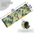 thumbnail image 5 of Yayeee Runner Rug for Bedroom 2'x6' Machine Washable Hallway Non Slip Mat, Orange Tree, 5 of 8