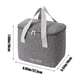 thumbnail image 3 of Xihbxyly Bolsa Térmica para Almuerzo, Bolsa de Tela Térmica, Repelente Al Agua y Al Aceite, Gran Capacidad, Organizador para Picnic y Viajes, Práctica Abertura Grande, 22,5 X 18 X 14 Cm, Varios Color, 3 of 6
