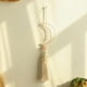 thumbnail image 3 of , tapiz de borlas decorativo bohemio macramé tejido para colgar en la pared para niña regalo dormitorio café, 3 of 9