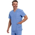 thumbnail image 5 of Infinity Cherokee V- Neck Men's Scrub Top with Rib Knit Back Panels with 3 Pockets and 360 Stretch - CK900A, 5 of 9
