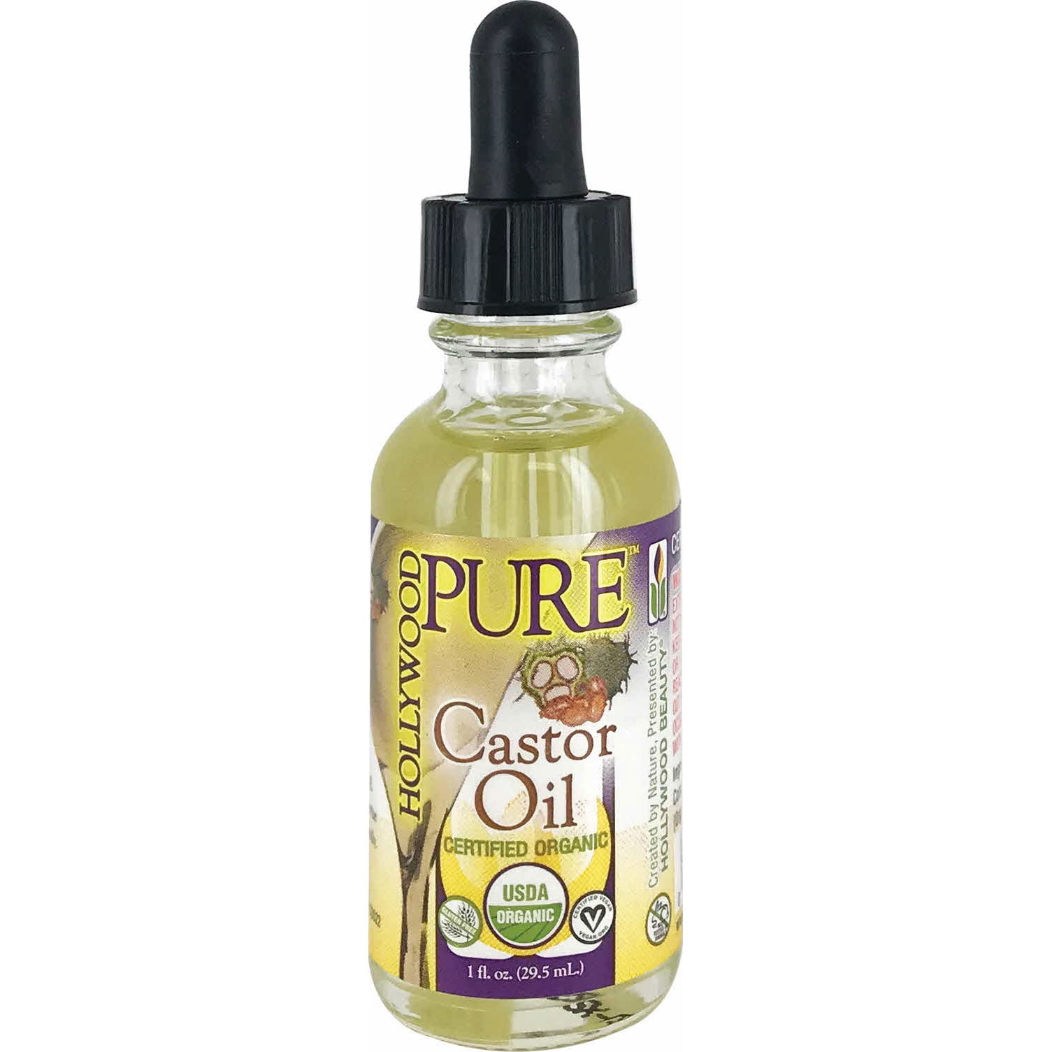 Hollywood Pure Castor Oil, 1 Oz.