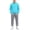 Light Blue, variant on BXJX Boys Outfit Sets Size 8, Sports Long Sleeve Casual 2 Piece Hoodies and Joggers Sets with Pockets Light Blue