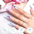 thumbnail image 5 of AZUREBEAUTY Nail Polish, Celestial Blue Quick Dry Super Lustrous, Professional DIY for Home Manicure and Pedicure, 5 of 7