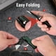 thumbnail image 3 of Navaja multiusos plegable WORKPRO con 10 hojas adicionales, color verde, 3 of 8