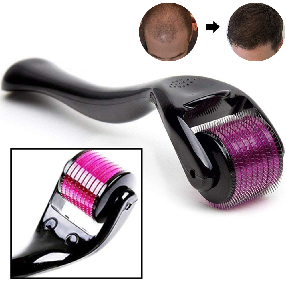 VONTER 1Pcs Make Up Micro Needles,Beard Regrowth, Acne and Hair Loss, Derma  Roller Skin Beauty Care Face Anti Aging Massage Tool for Home 540 Pins 0.5  mm Black And Purple - Walmart.com