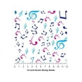 thumbnail image 4 of Rwraps Music Pastel Notes Matte Vinyl Film Wrap 59in x 1ft Vinyl Vehicle Car Film Sheet Roll, 4 of 9