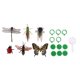 thumbnail image 2 of 6 Piezas de Realistas, Modelo de Animales, Modelo de Juguete, Regalos para , Juguete Educativo CUTICAT Juguete de simulación de insectos, 2 of 8