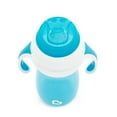 thumbnail image 6 of Munchkin® Gentle™ Transition Sippy Cup with Trainer Handles, 10 oz, Blue/Green, Unisex, 2 Pack, 6 of 10