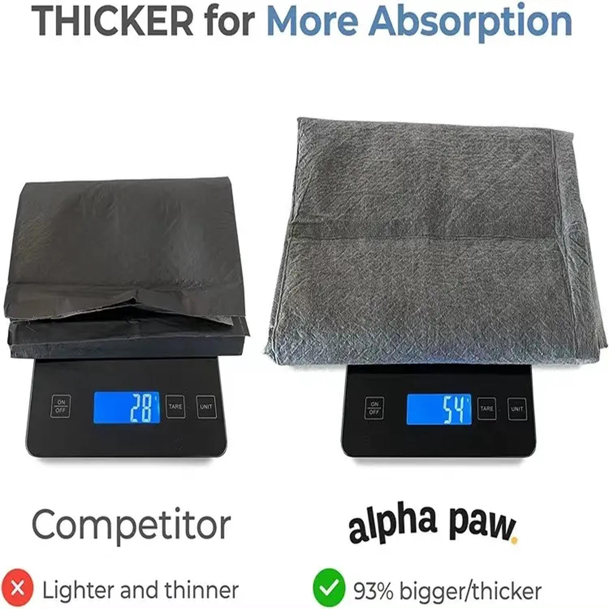 High-Absorbency Puppy Training Pads | Leak-Proof & Odor-Control Pet Pads |Training Pads Biodegradable Pads | Essential for New Pet Owners
