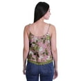 thumbnail image 3 of Moomaya Printed Womens Spaghetti Strap Crop Top Cami Summer Tops, 3 of 5